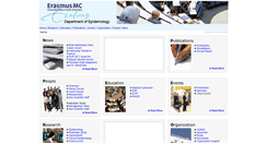 Desktop Screenshot of erasmus-epidemiology.nl